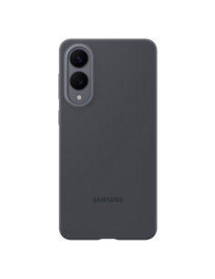 Husă Samsung Silicone Cover pentru Galaxy S25 Edge, Negru