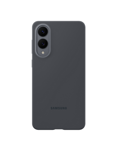 Husă Samsung Silicone Cover pentru Galaxy S25 Edge, Negru