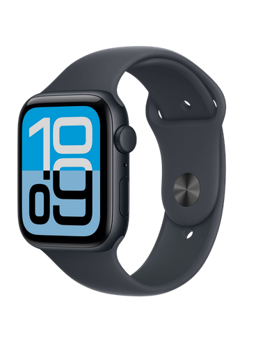 Ceas inteligent Apple Watch SE 3, 44mm, Midnight