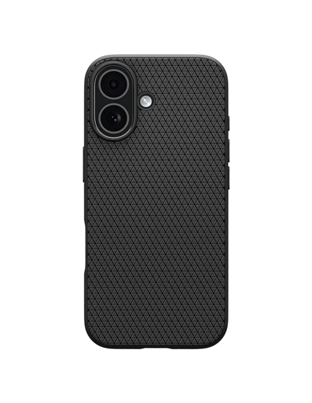 Чехол Spigen Liquid Air для Apple iPhone 17, Матовый черный Чехол Spigen Liquid Air для Apple iPhone 17, Матовый черный