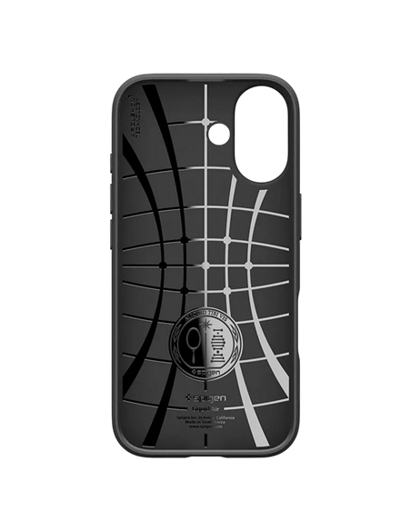 Husă Spigen Liquid Air pentru Apple iPhone 17, Negru mat