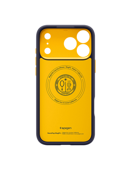 Husă Spigen Nano Pop with MagSafe pentru Apple iPhone 17 Pro, Bluebery Navy Husă Spigen Nano Pop with MagSafe pentru Apple iPhone 17 Pro, Bluebery Navy