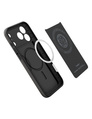 Husă Spigen Thin Fit Mag Magsafe pentru Apple iPhone 17 Pro, Negru