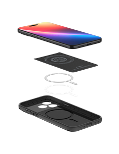 Чехол Spigen Thin Fit Mag Magsafe для Apple iPhone 17 Pro Max, Чёрный 2