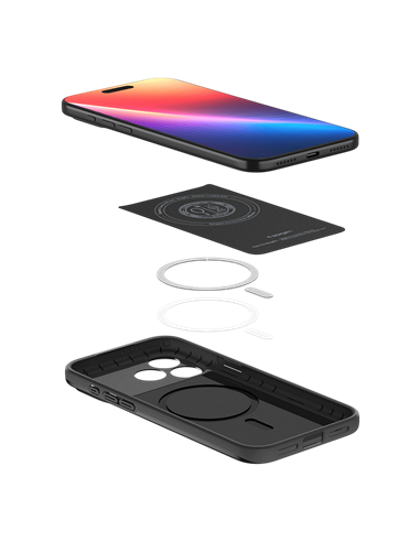 Чехол Spigen Thin Fit Mag Magsafe для Apple iPhone 17 Pro Max, Чёрный