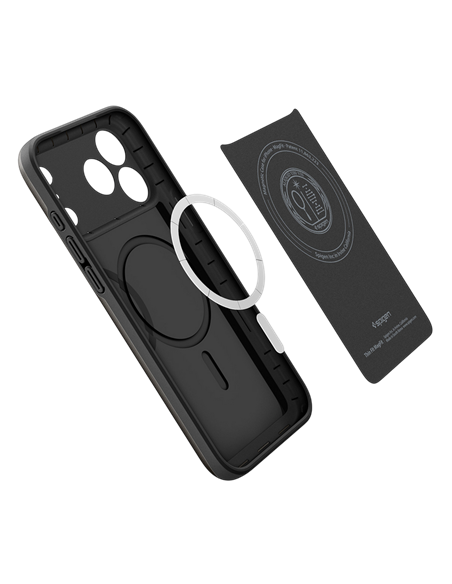 Чехол Spigen Thin Fit Mag Magsafe для Apple iPhone 17 Pro Max, Чёрный Чехол Spigen Thin Fit Mag Magsafe для Apple iPhone 17 Pro Max, Чёрный