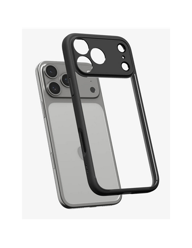 Чехол Spigen Ultra Hybrid для Apple iPhone 17 Pro Max, Матовый черный