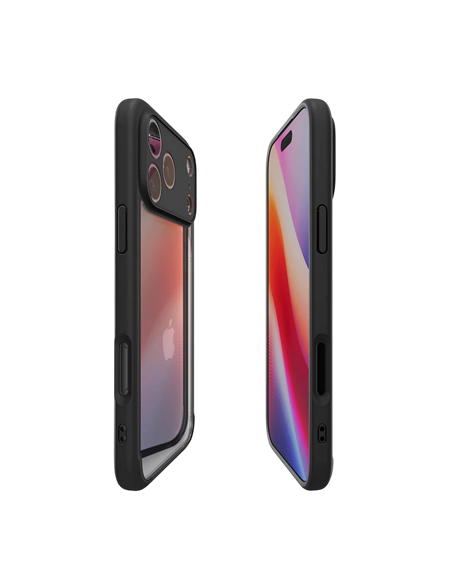 Чехол Spigen Ultra Hybrid для Apple iPhone 17 Pro Max, Матовый черный Чехол Spigen Ultra Hybrid для Apple iPhone 17 Pro Max, Матовый черный