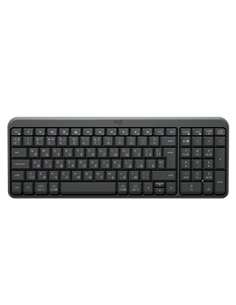 Tastatură Logitech K250, Fără fir, Grafit