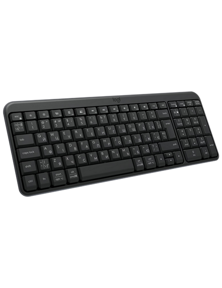 Set Tastatură + Mouse Logitech MK250, Fără fir, Negru
