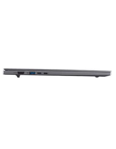 Ноутбук 16" Acer Aspire 16 AI OLED A16-52M, Steel Gray, Intel Core Ultra 7 256V, 16Гб/1024Гб, Linux eShell