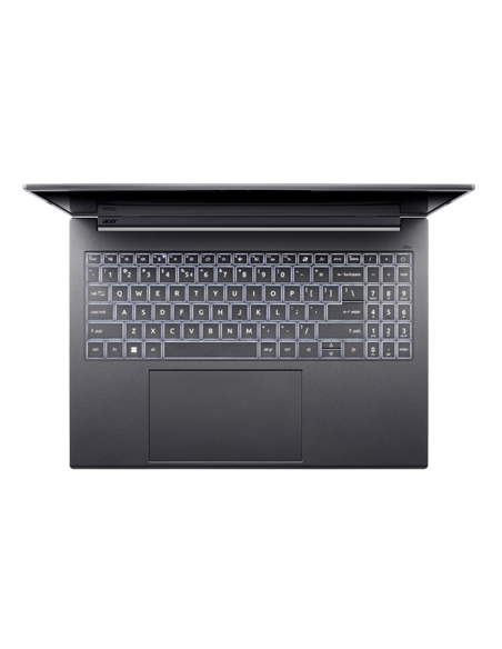 Laptop 16" Acer Aspire 16 AI OLED A16-61M, Steel Gray, AMD Ryzen AI 5 330, 16GB/1024GB, Linux eShell