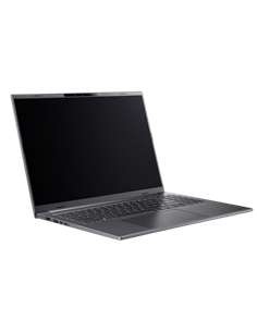Laptop 16" Acer Aspire 16 AI OLED A16-61M, Steel Gray, AMD Ryzen AI 7 350, 32GB/1024GB, Linux eShell 2