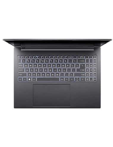 Ноутбук 16" Acer Aspire 16 AI OLED A16-61M, Steel Gray, AMD Ryzen AI 7 350, 32Гб/1024Гб, Linux eShell