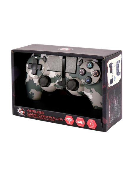Gamepad Gembird JPD-PS4BT-01-CM, Negru