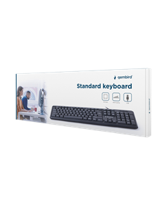 Клавиатура Gembird KB-U-103-UA, Проводное, Чёрный 2