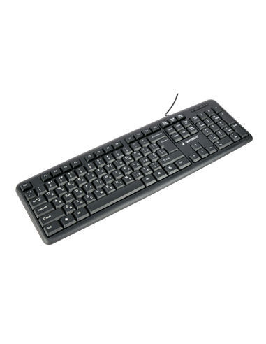 Клавиатура Gembird KB-U-103-UA, Проводное, Чёрный