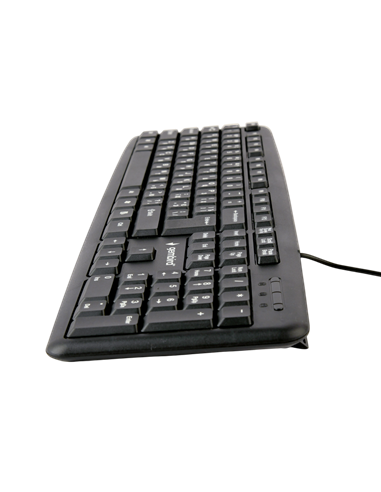 Клавиатура Gembird KB-U-103-UA, Проводное, Чёрный