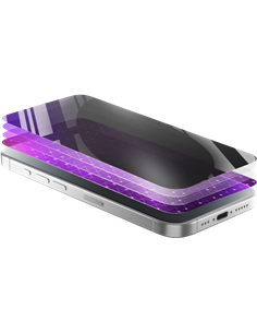 Защитное стекло Cellularline Tempered Glass Privacy для Apple iPhone Air, Черный 2