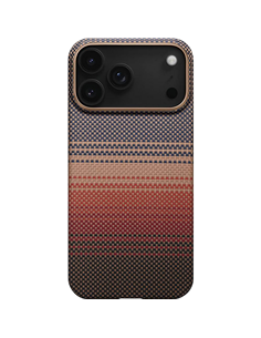 Husă Pitaka MagEZ 7 Ultra-Slim pentru Apple iPhone 17 Pro, Sunset