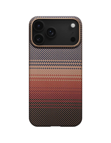 Husă Pitaka MagEZ 7 Ultra-Slim pentru Apple iPhone 17 Pro, Sunset