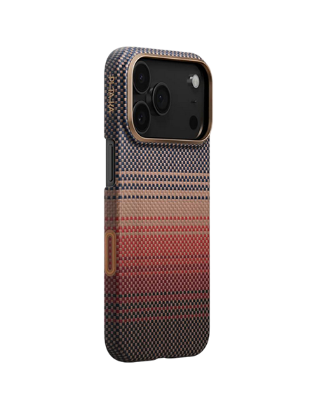 Husă Pitaka MagEZ 7 Ultra-Slim pentru Apple iPhone 17 Pro, Sunset