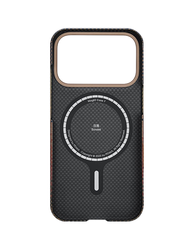 Husă Pitaka MagEZ 7 Ultra-Slim pentru Apple iPhone 17 Pro, Sunset