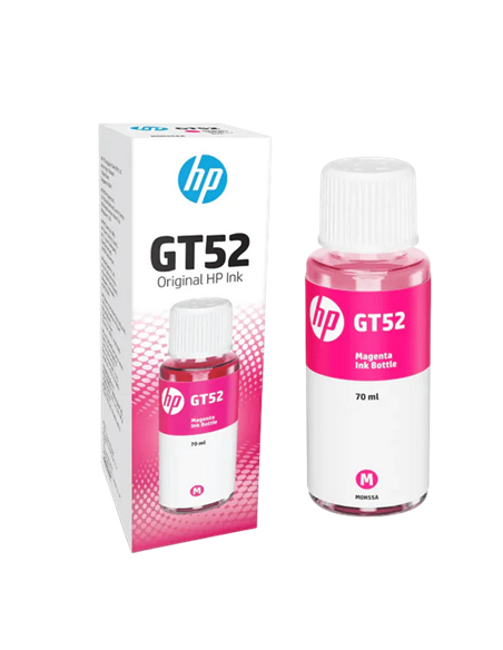 Контейнер с чернилами HP GT52, 70мл, Пурпурный