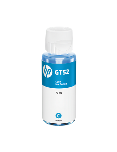 Контейнер с чернилами HP GT52, 70мл, Голубой