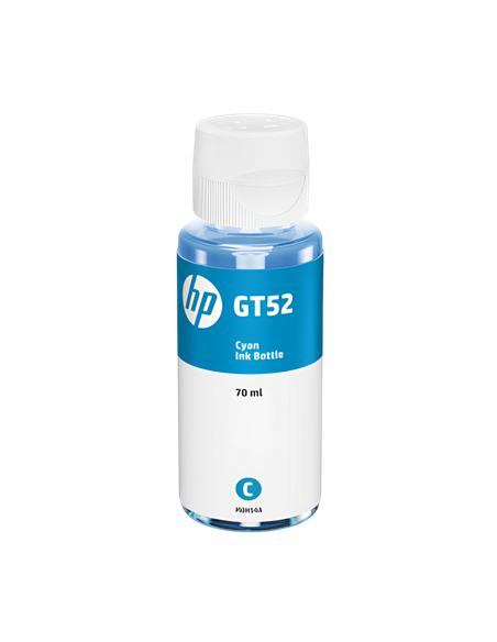 Контейнер с чернилами HP GT52, 70мл, Голубой
