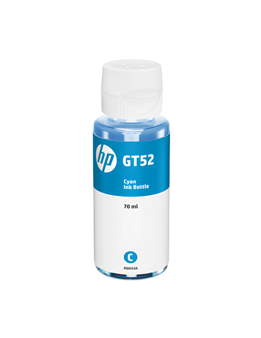 Контейнер с чернилами HP GT52, 70мл, Голубой
