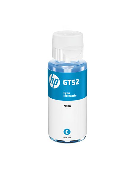 Контейнер с чернилами HP GT52, 70мл, Голубой