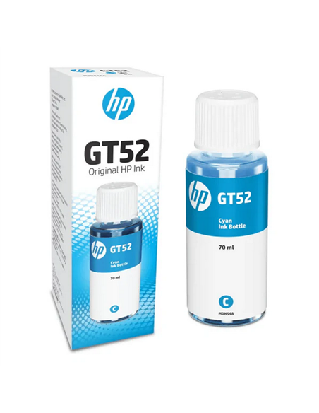 Контейнер с чернилами HP GT52, 70мл, Голубой