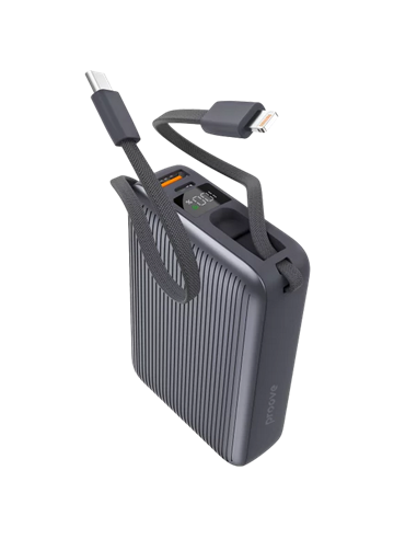 Acumulator extern Proove Moon Rock, 20000mAh, Gri