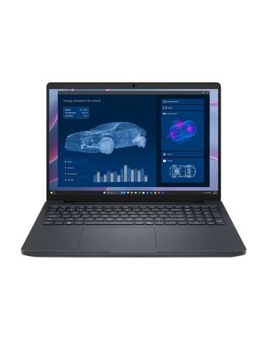 Ноутбук для бизнеса 16" DELL Pro Max 16 MC16255, Magnetite, AMD Ryzen AI 9 HX PRO 370, 32Гб/1024Гб, Windows 11 Pro
