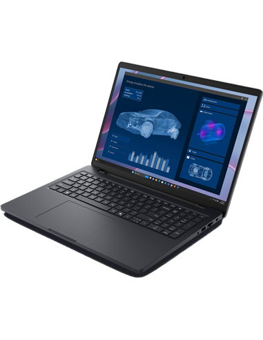 Laptop Business 16" DELL Pro Max 16 MC16255, Magnetite, AMD Ryzen AI 9 HX PRO 370, 32GB/1024GB, Windows 11 Pro
