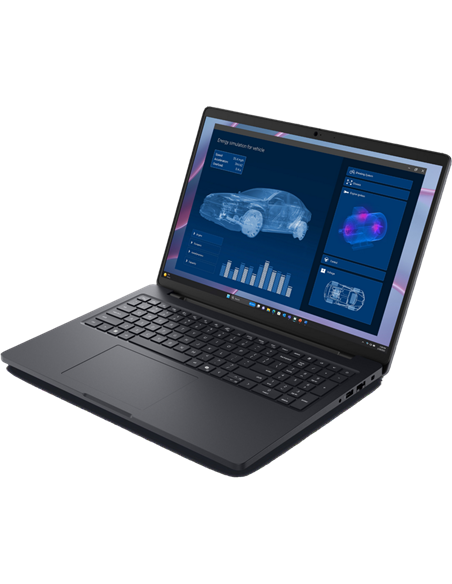 Laptop Business 16" DELL Pro Max 16 MC16255, Magnetite, AMD Ryzen AI 9 HX PRO 370, 32GB/1024GB, Windows 11 Pro