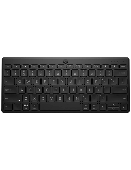 Tastatură HP 350 Compact Multi-Device, Fără fir, Negru