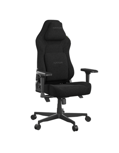Scaun Gaming HATOR Darkside 3L Pro, Textil, Negru