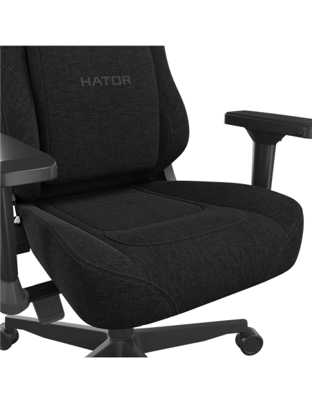 Scaun Gaming HATOR Darkside 3L Pro, Textil, Negru