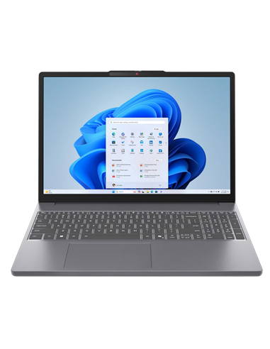 Ноутбук 15,3" Lenovo IdeaPad Slim 3 15IRH10R, Luna Grey, Intel Core 7 240H, 16Гб/1024Гб, Без ОС