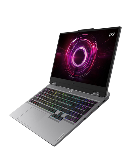 Игровой ноутбук 15,6" Lenovo LOQ 15AHP10, Luna Grey, AMD Ryzen 7 250, 16Гб/1024Гб, Без ОС