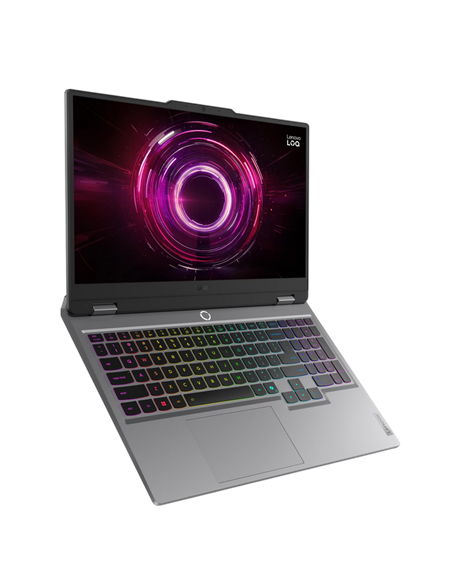 Laptop Gaming 15,6" Lenovo LOQ 15AHP10, Luna Grey, AMD Ryzen 7 250, 16GB/1024GB, Fără SO