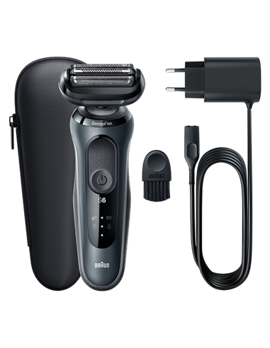 Электробритва мужская Braun 61-N1000s, Серый