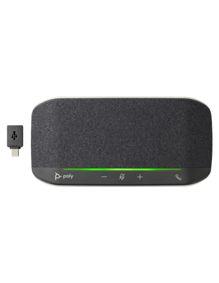 Спикерфон для конференций Poly Sync 10 USB-A USB-C, Серебристый