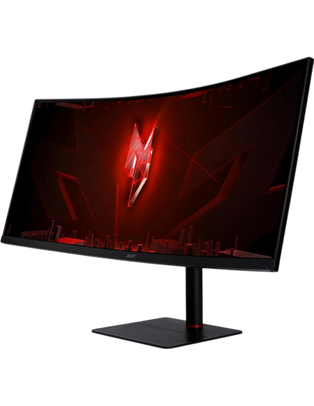 34" Игровой монитор Acer XV345CUR, VA 3440x1440 WQHD, Чёрный