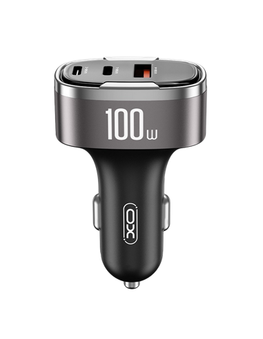 Incărcător auto XO CC61, 100W, Argintiu