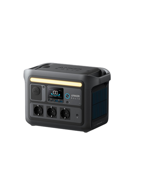 Зарядная станция Anker SOLIX C800X, 768 Вт, Чёрный, Портативная