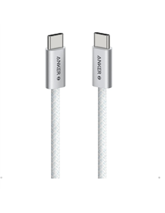 Cablu de încărcare și date Anker A8060H21, USB Type-C/USB Type-C, 1m, Alb 2