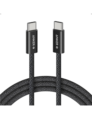 Cablu de încărcare și date Anker A8060H11, USB Type-C/USB Type-C, 1m, Negru